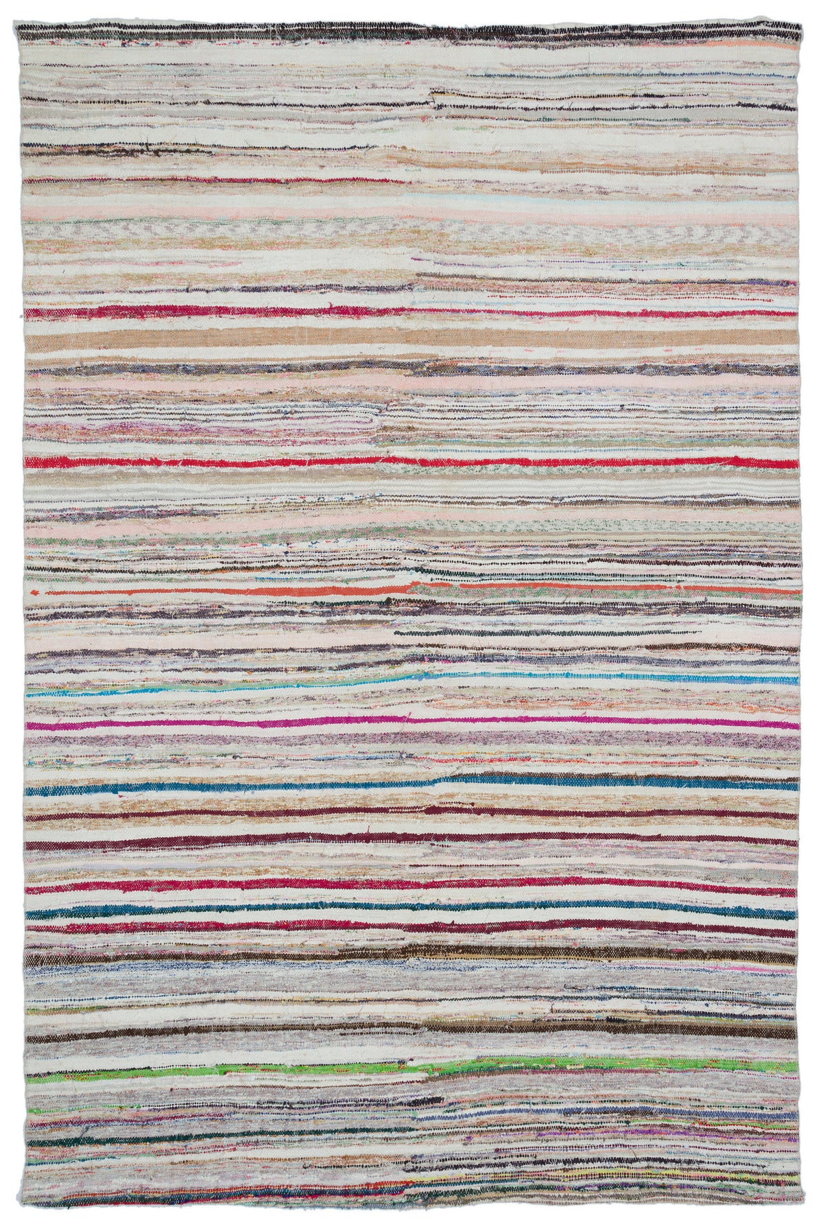 Chaput Over Dyed Kilim Rug 6&#39;8&#39;&#39; x 10&#39;1&#39;&#39; ft 202 x 308 cm