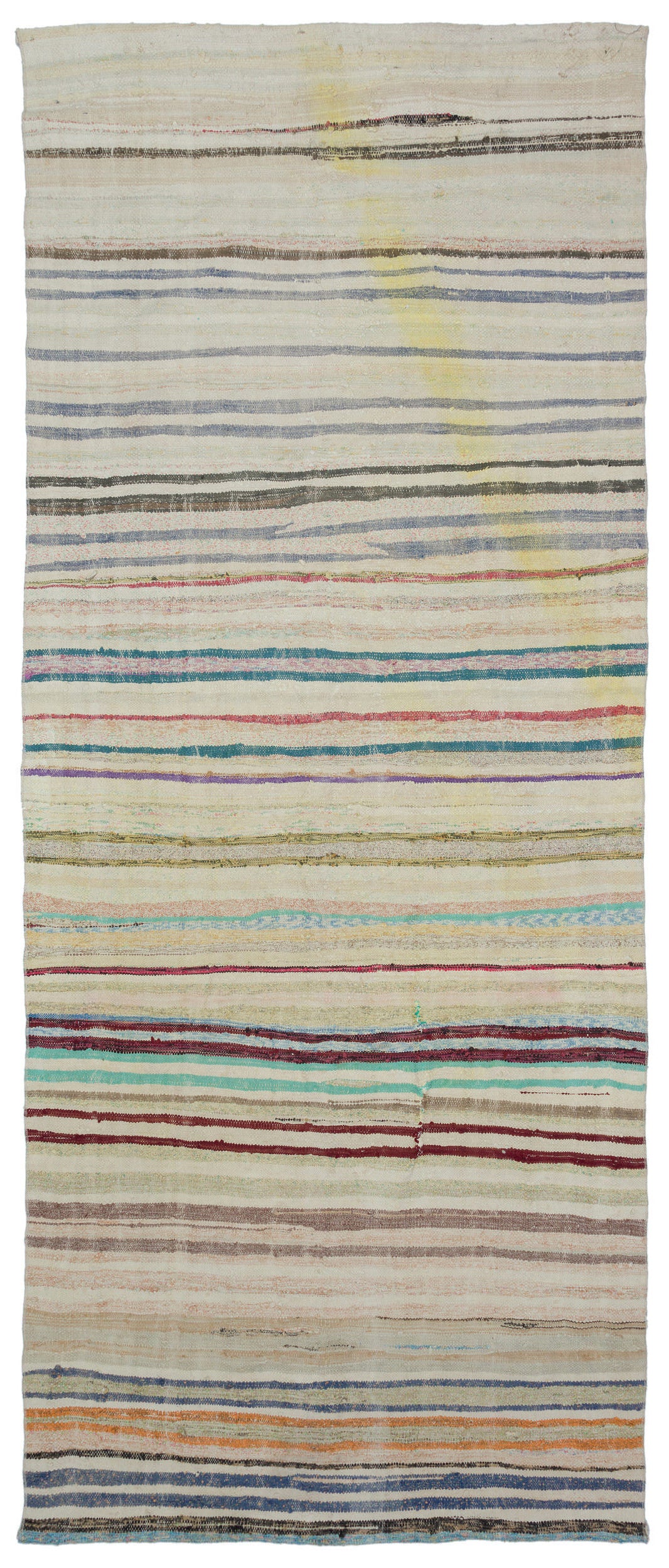 Chaput Over Dyed Kilim Rug 4&#39;10&#39;&#39; x 11&#39;8&#39;&#39; ft 148 x 356 cm
