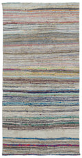 Chaput Over Dyed Kilim Rug 4'8'' x 8'11'' ft 142 x 272 cm