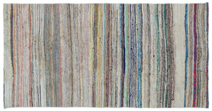 Chaput Over Dyed Kilim Rug 4'8'' x 8'11'' ft 142 x 272 cm