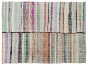 Chaput Over Dyed Kilim Rug 5'11'' x 8'2'' ft 181 x 248 cm