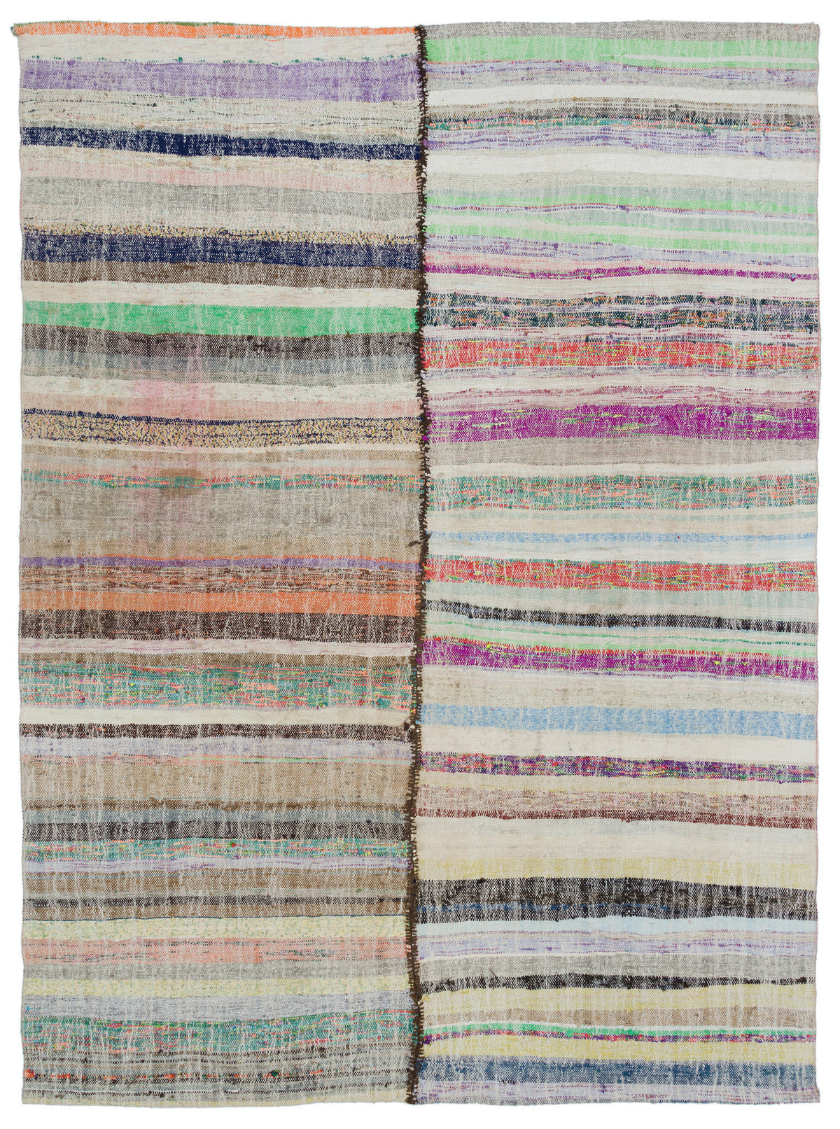 Chaput Over Dyed Kilim Rug 5&#39;11&#39;&#39; x 8&#39;2&#39;&#39; ft 181 x 248 cm