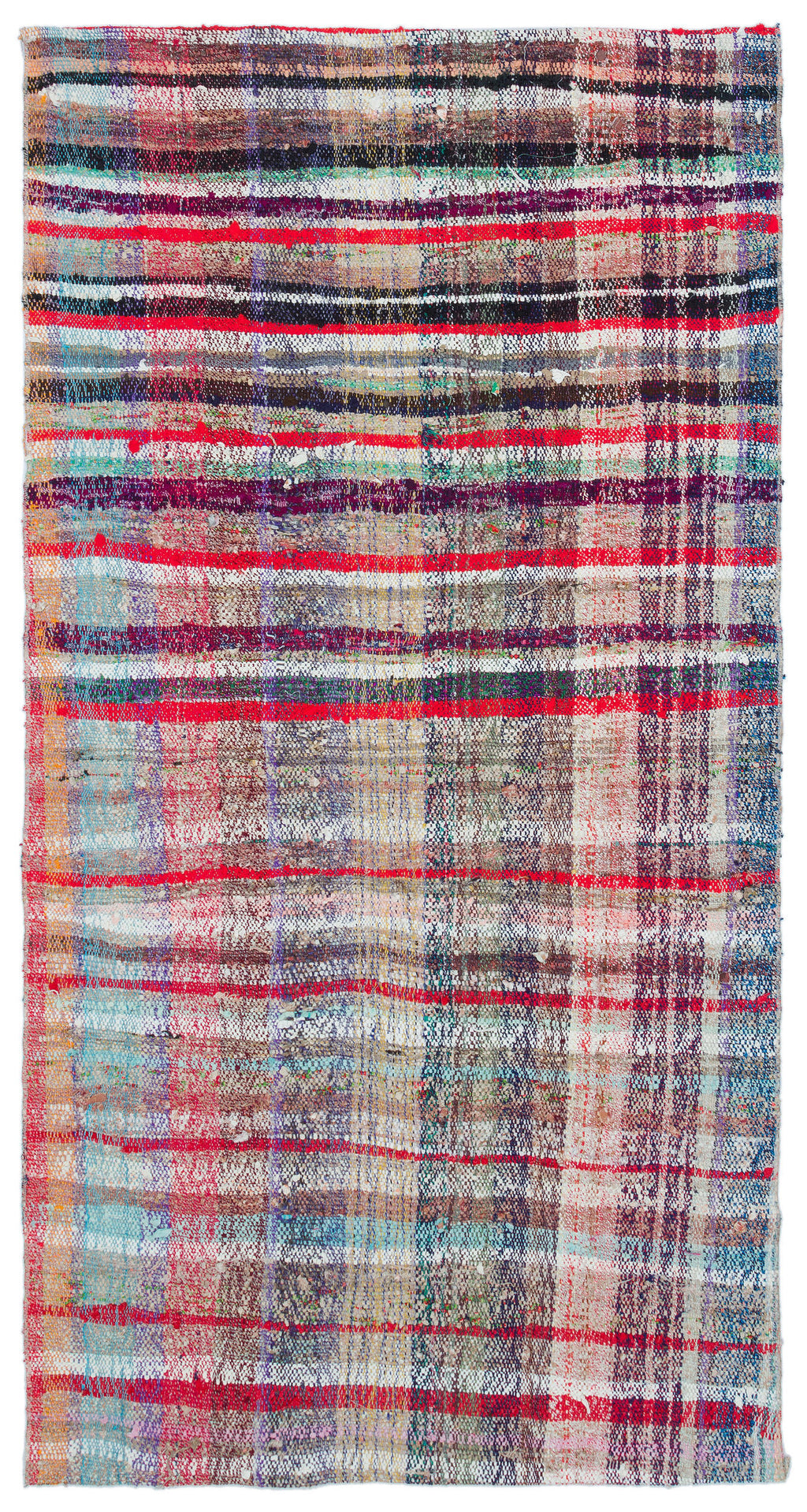 Chaput Over Dyed Kilim Rug 3'5'' x 6'7'' ft 103 x 200 cm