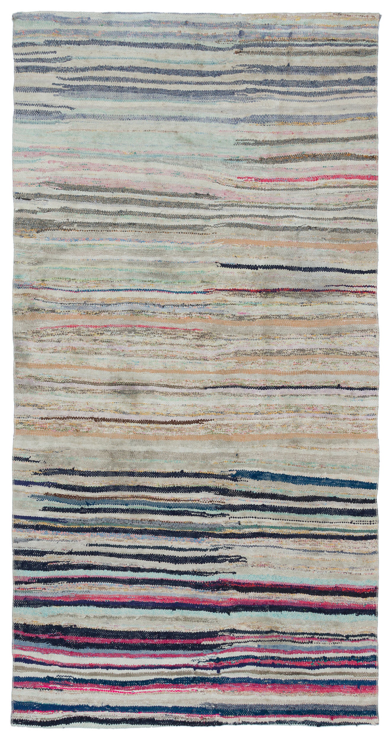 Chaput Over Dyed Kilim Rug 4'4'' x 8'4'' ft 133 x 253 cm
