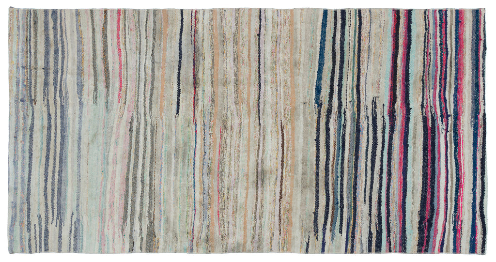Chaput Over Dyed Kilim Rug 4'4'' x 8'4'' ft 133 x 253 cm