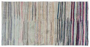 Chaput Over Dyed Kilim Rug 4'4'' x 8'4'' ft 133 x 253 cm