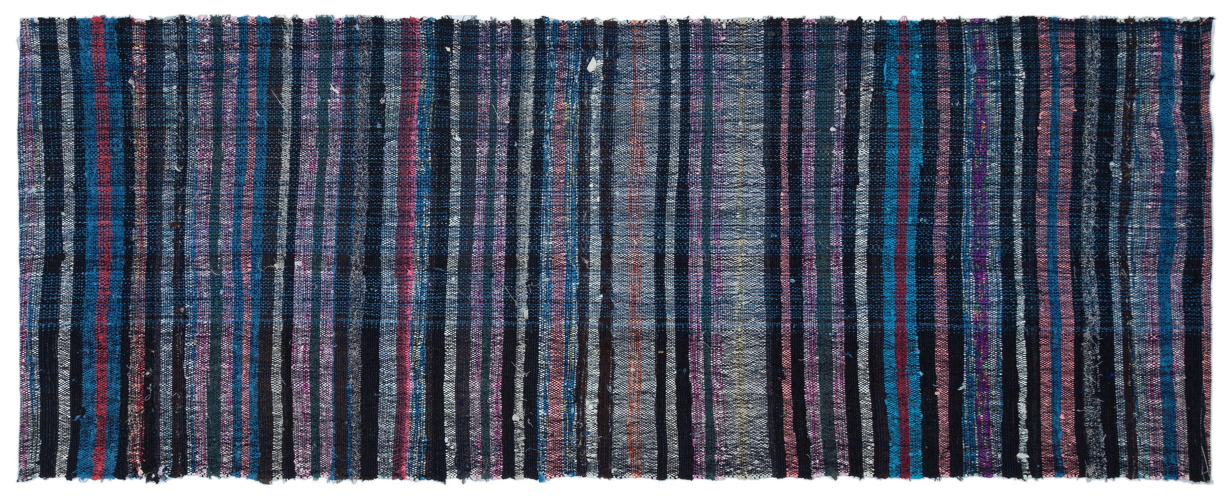 Chaput Over Dyed Kilim Rug 3'1'' x 7'10'' ft 95 x 240 cm