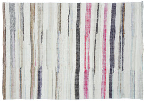 Chaput Over Dyed Kilim Rug 5'10'' x 8'5'' ft 178 x 257 cm
