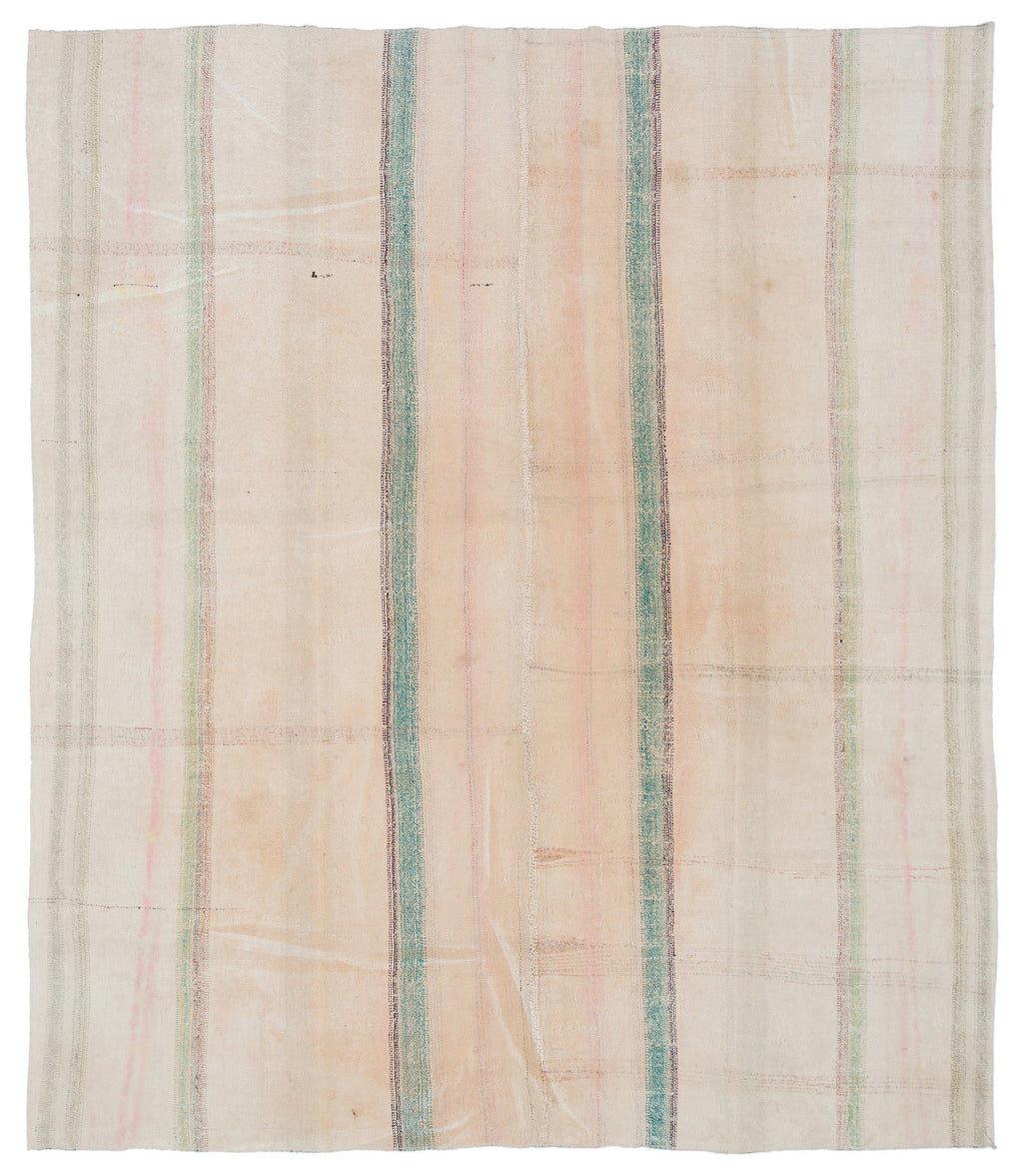 Chaput Over Dyed Kilim Rug 7'1'' x 6'2'' ft 216 x 188 cm