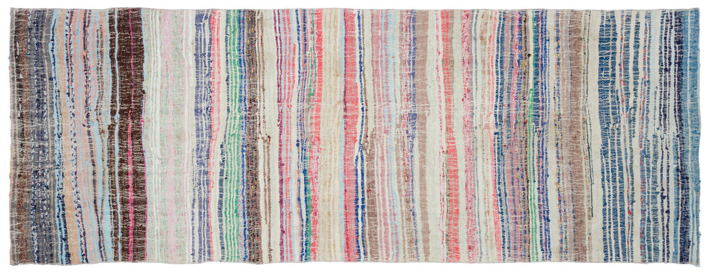 Chaput Over Dyed Kilim Rug 4'5'' x 11'11'' ft 134 x 362 cm