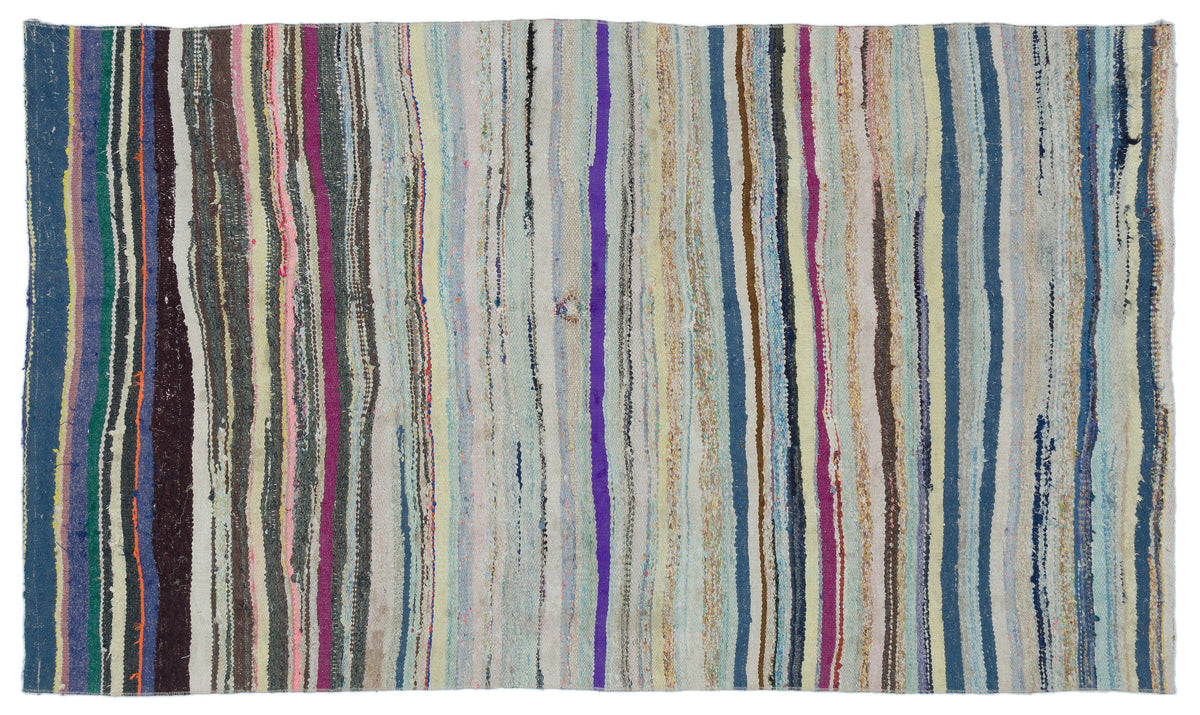 Chaput Over Dyed Kilim Rug 4&#39;6&#39;&#39; x 7&#39;8&#39;&#39; ft 138 x 233 cm