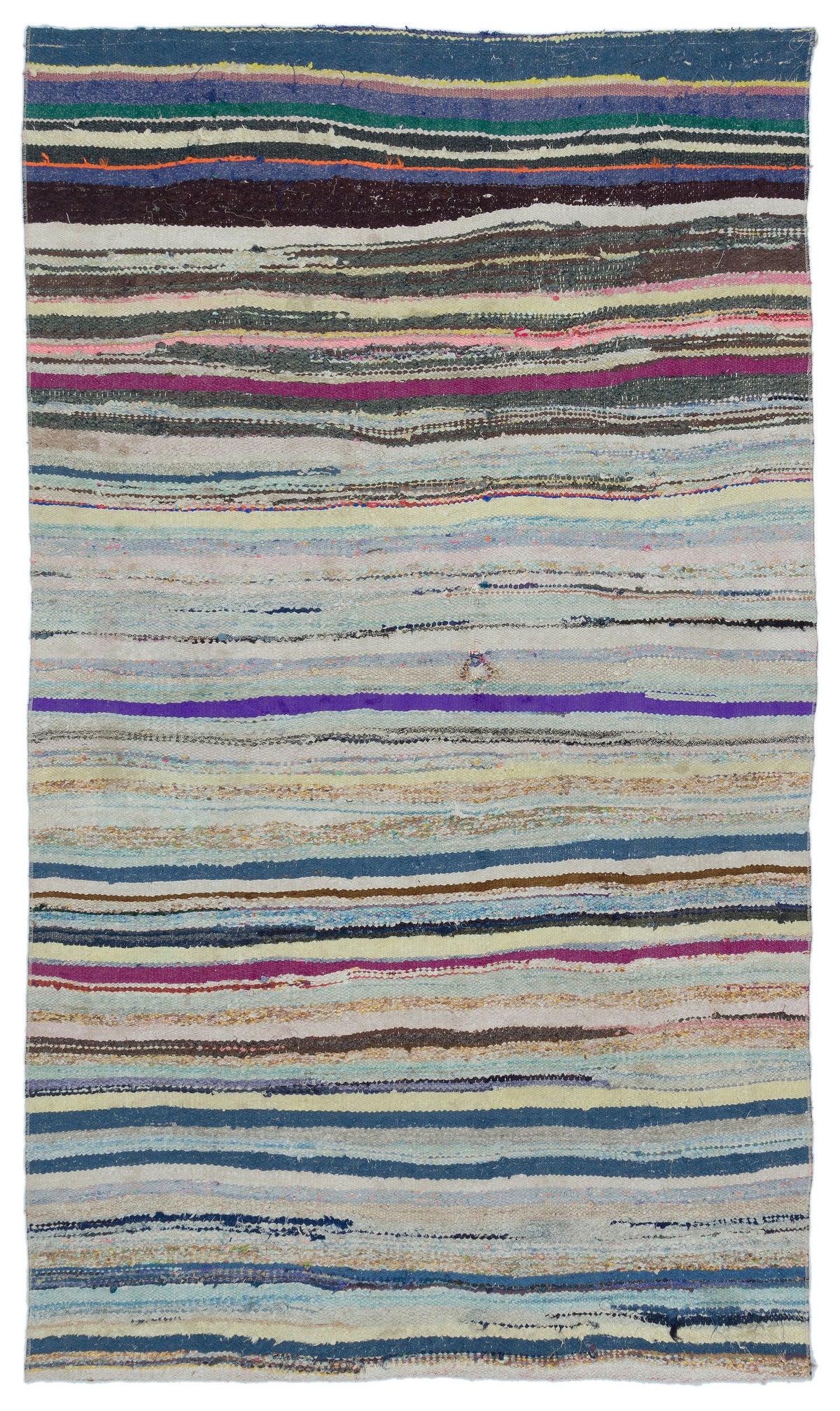 Chaput Over Dyed Kilim Rug 4&#39;6&#39;&#39; x 7&#39;8&#39;&#39; ft 138 x 233 cm