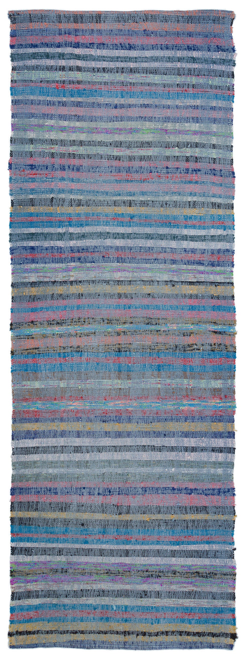 Chaput Over Dyed Kilim Rug 3&#39;3&#39;&#39; x 9&#39;4&#39;&#39; ft 98 x 285 cm