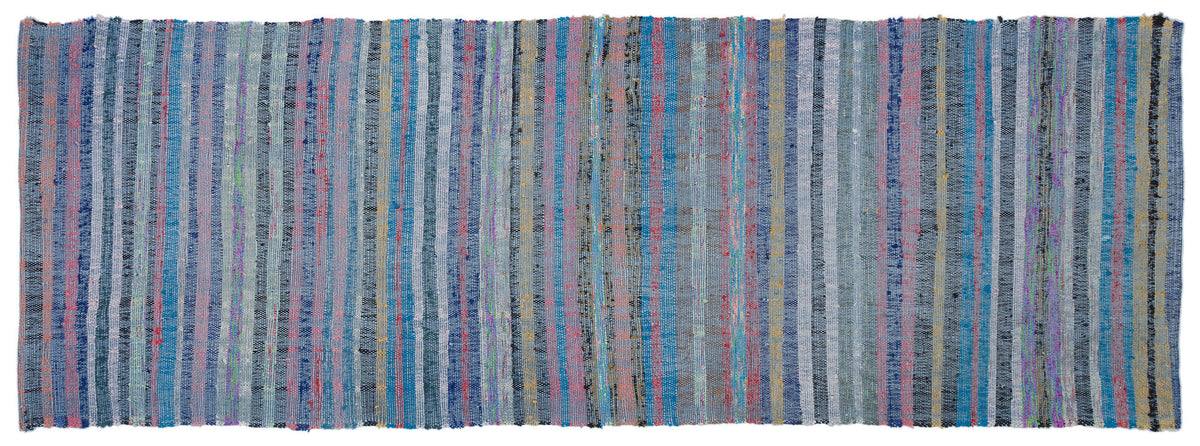 Chaput Over Dyed Kilim Rug 3&#39;3&#39;&#39; x 9&#39;4&#39;&#39; ft 98 x 285 cm