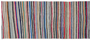 Chaput Over Dyed Kilim Rug 4'11'' x 11'10'' ft 151 x 360 cm