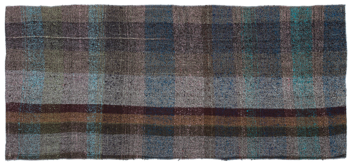 Chaput Over Dyed Kilim Rug 3&#39;7&#39;&#39; x 8&#39;1&#39;&#39; ft 110 x 246 cm