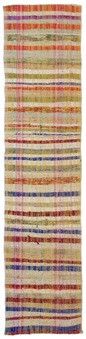 Chaput Over Dyed Kilim Rug 1'11'' x 8'0'' ft 58 x 244 cm