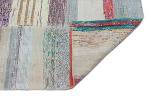 Chaput Over Dyed Kilim Rug 2'11'' x 9'6'' ft 88 x 290 cm