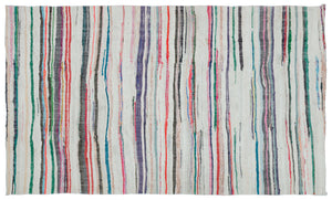 Chaput Over Dyed Kilim Rug 5'6'' x 9'5'' ft 168 x 286 cm