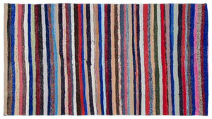 Chaput Over Dyed Kilim Rug 4'2'' x 7'8'' ft 128 x 233 cm