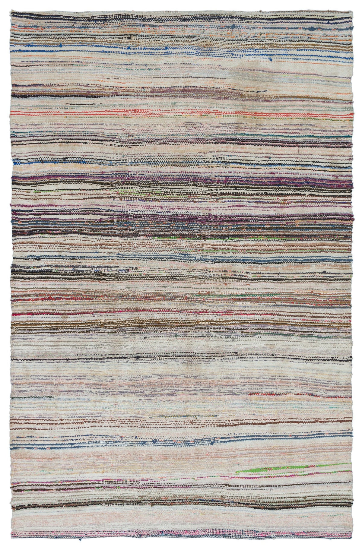 Chaput Over Dyed Kilim Rug 5&#39;4&#39;&#39; x 8&#39;1&#39;&#39; ft 162 x 247 cm