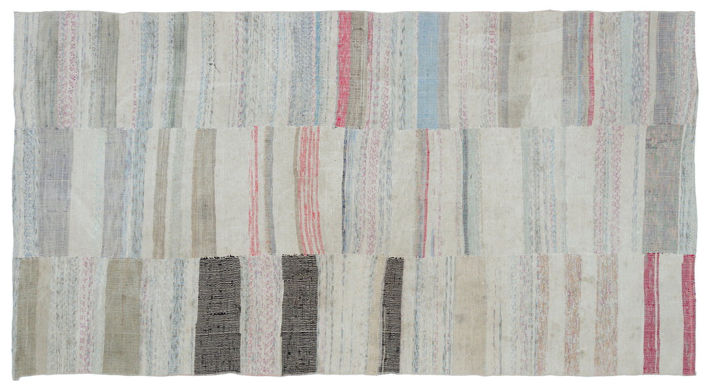 Chaput Over Dyed Kilim Rug 5'2'' x 9'9'' ft 157 x 297 cm