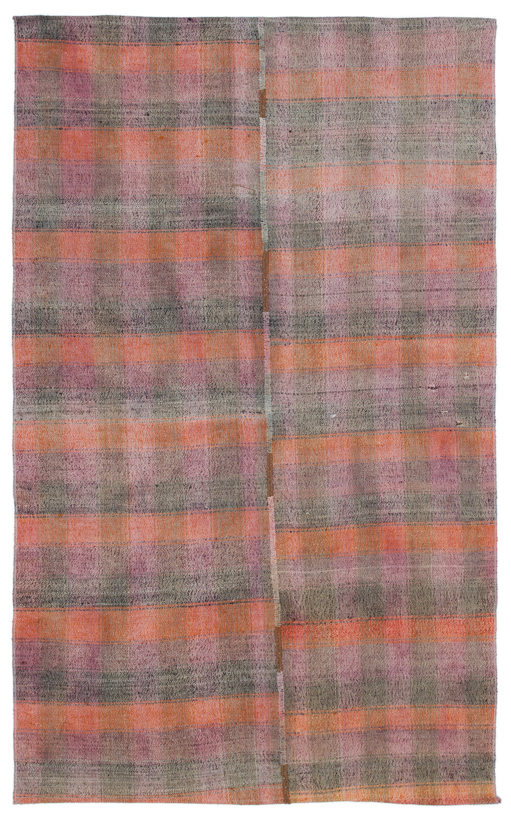 Chaput Over Dyed Kilim Rug 4'2'' x 6'8'' ft 126 x 204 cm
