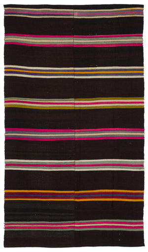 Chaput Over Dyed Kilim Rug 4'8'' x 8'0'' ft 143 x 245 cm