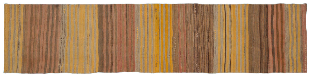 Chaput Over Dyed Kilim Rug 2&#39;5&#39;&#39; x 10&#39;9&#39;&#39; ft 73 x 328 cm