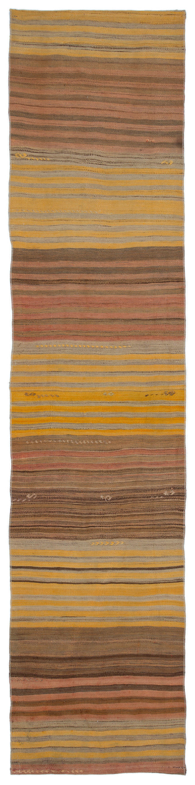 Chaput Over Dyed Kilim Rug 2&#39;5&#39;&#39; x 10&#39;9&#39;&#39; ft 73 x 328 cm