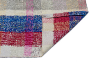 Chaput Over Dyed Kilim Rug 3'10'' x 8'4'' ft 118 x 253 cm