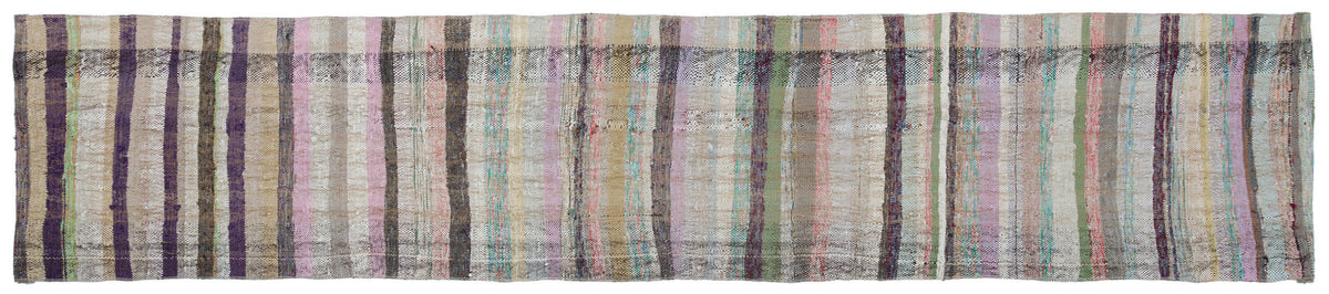 Chaput Over Dyed Kilim Rug 2&#39;4&#39;&#39; x 11&#39;2&#39;&#39; ft 71 x 340 cm