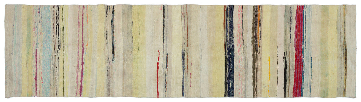 Chaput Over Dyed Kilim Rug 2&#39;8&#39;&#39; x 10&#39;2&#39;&#39; ft 82 x 310 cm