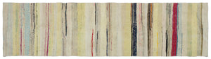 Chaput Over Dyed Kilim Rug 2'8'' x 10'2'' ft 82 x 310 cm