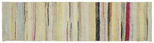 Chaput Over Dyed Kilim Rug 2'8'' x 10'2'' ft 82 x 310 cm