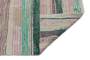 Chaput Over Dyed Kilim Rug 3'7'' x 9'4'' ft 110 x 285 cm
