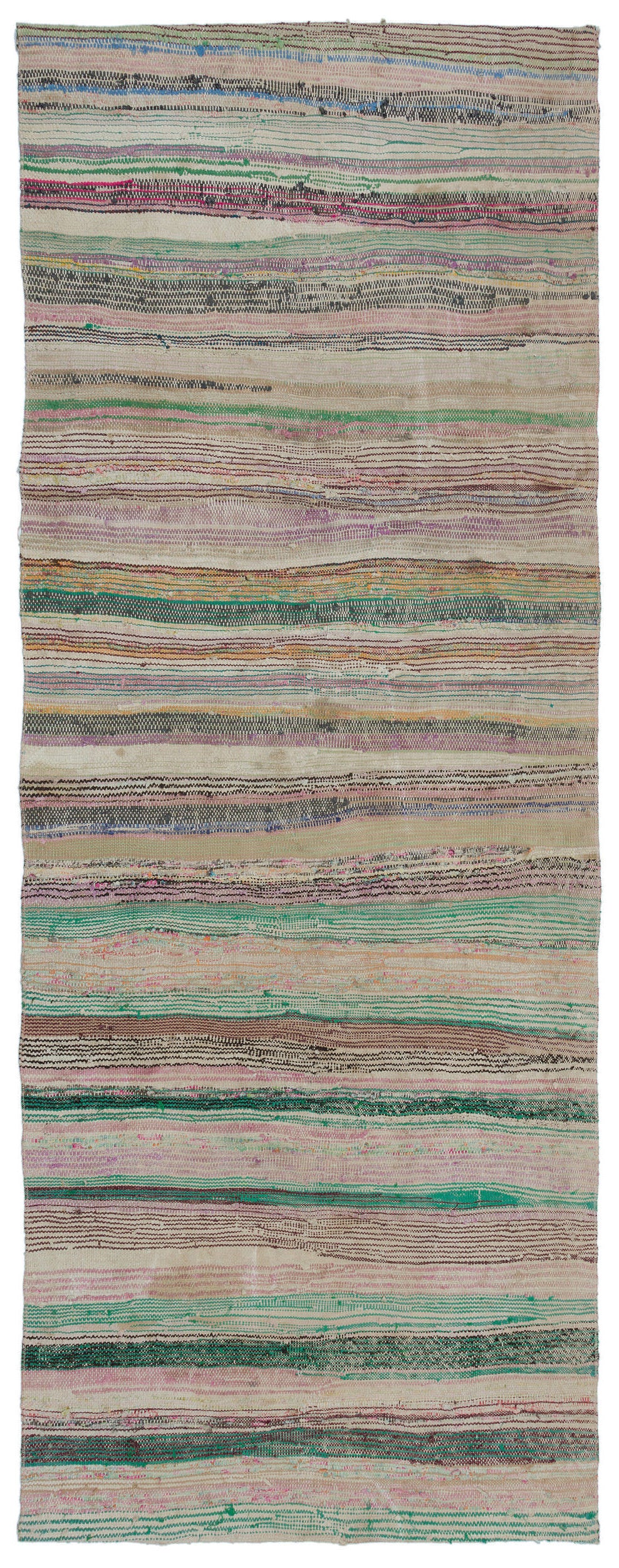 Chaput Over Dyed Kilim Rug 3&#39;7&#39;&#39; x 9&#39;4&#39;&#39; ft 110 x 285 cm