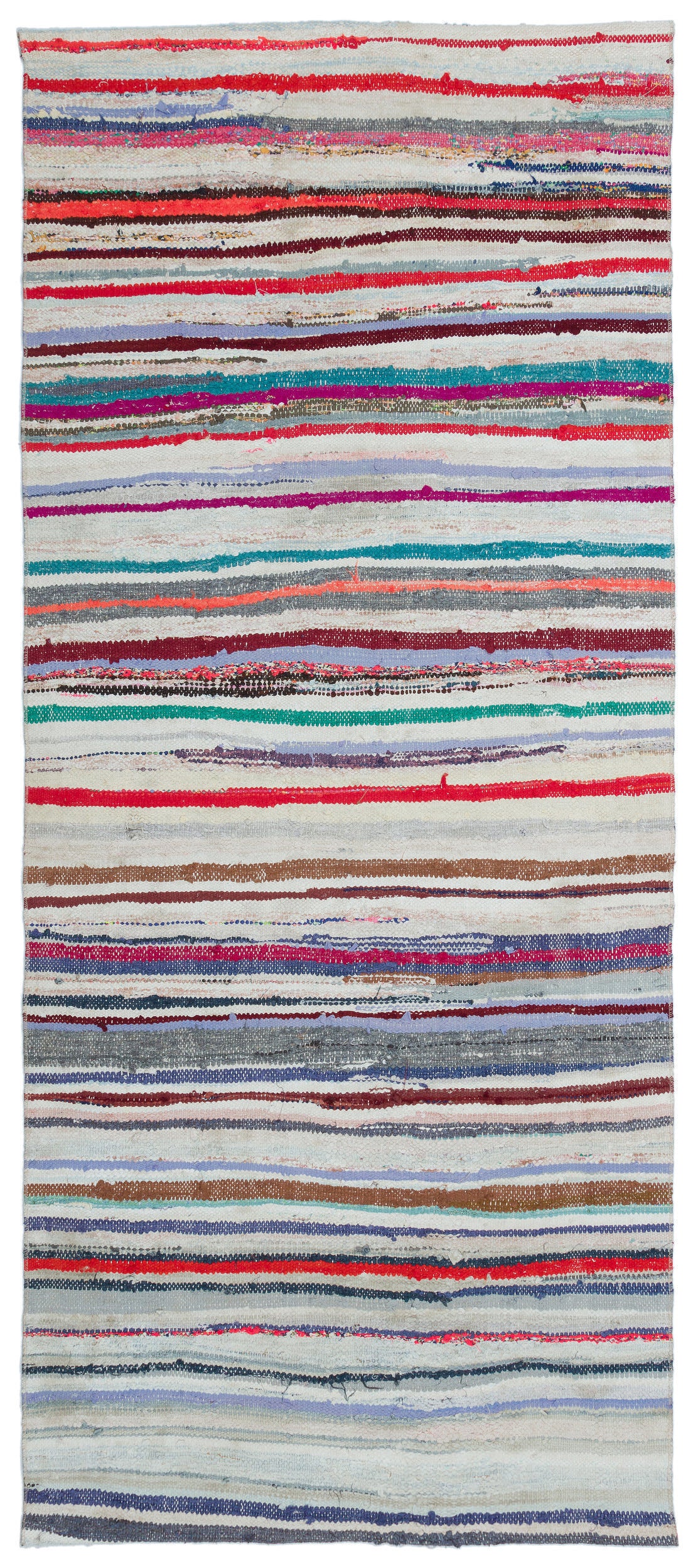 Chaput Over Dyed Kilim Rug 3&#39;8&#39;&#39; x 8&#39;4&#39;&#39; ft 111 x 254 cm