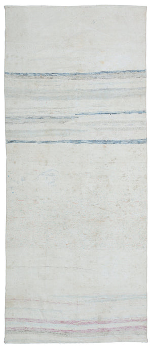 Chaput Over Dyed Kilim Rug 4'6'' x 10'5'' ft 136 x 317 cm