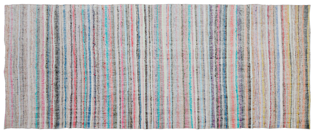 Chaput Over Dyed Kilim Rug 5'10'' x 14'1'' ft 177 x 430 cm