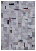 Hemp Over Dyed Kilim Patchwork Unique Rug 5'3'' x 7'7'' ft 160 x 230 cm