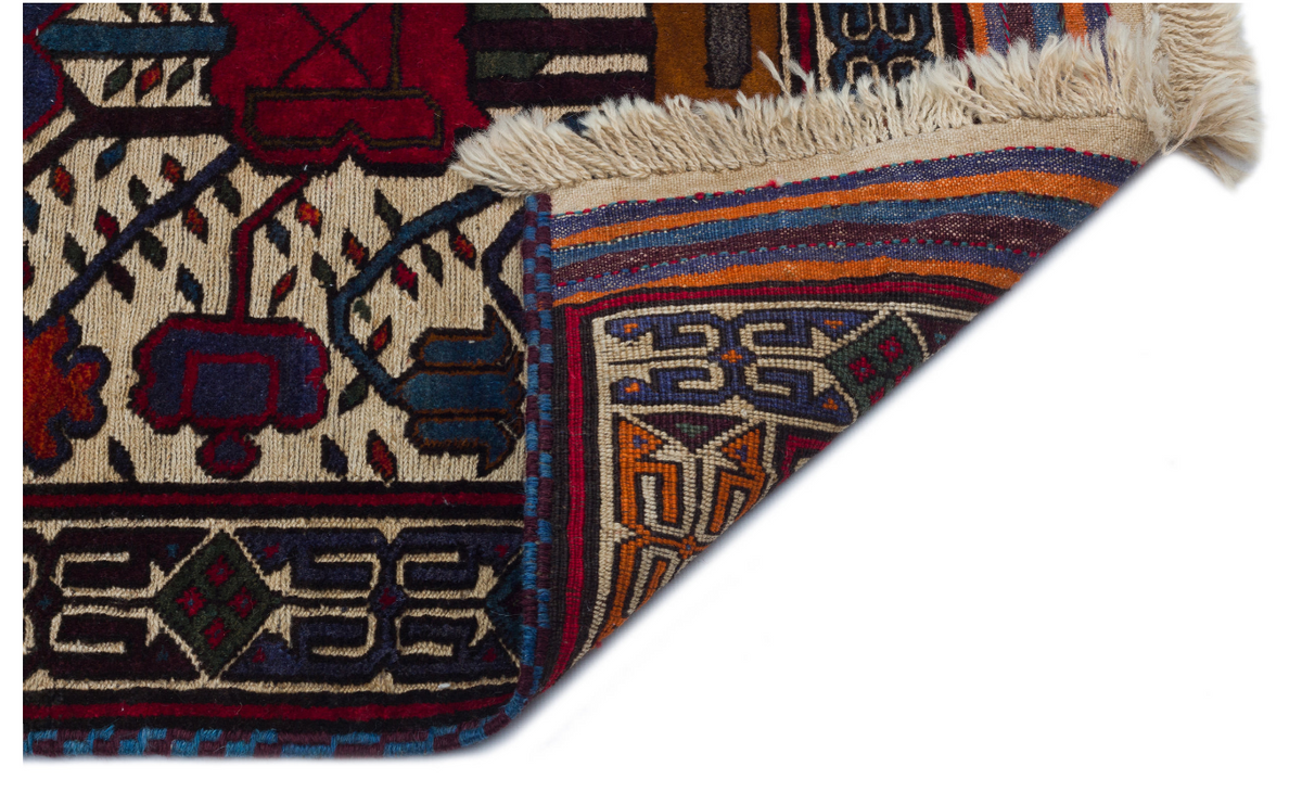 Natural Anatolium Turkish Vintage Rug 2&#39;10&#39;&#39; x 4&#39;9&#39;&#39; ft 86 x 145 cm