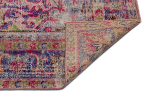 Naturel Over Dyed Vintage Rug 6'5'' x 9'10'' ft 196 x 300 cm