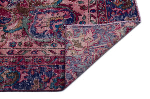 Naturel Over Dyed Vintage Rug 6'1'' x 8'10'' ft 186 x 270 cm