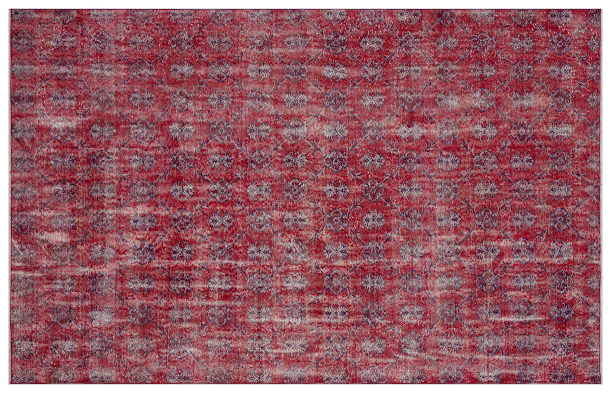 Naturel Over Dyed Vintage Rug 6&#39;5&#39;&#39; x 10&#39;0&#39;&#39; ft 196 x 305 cm