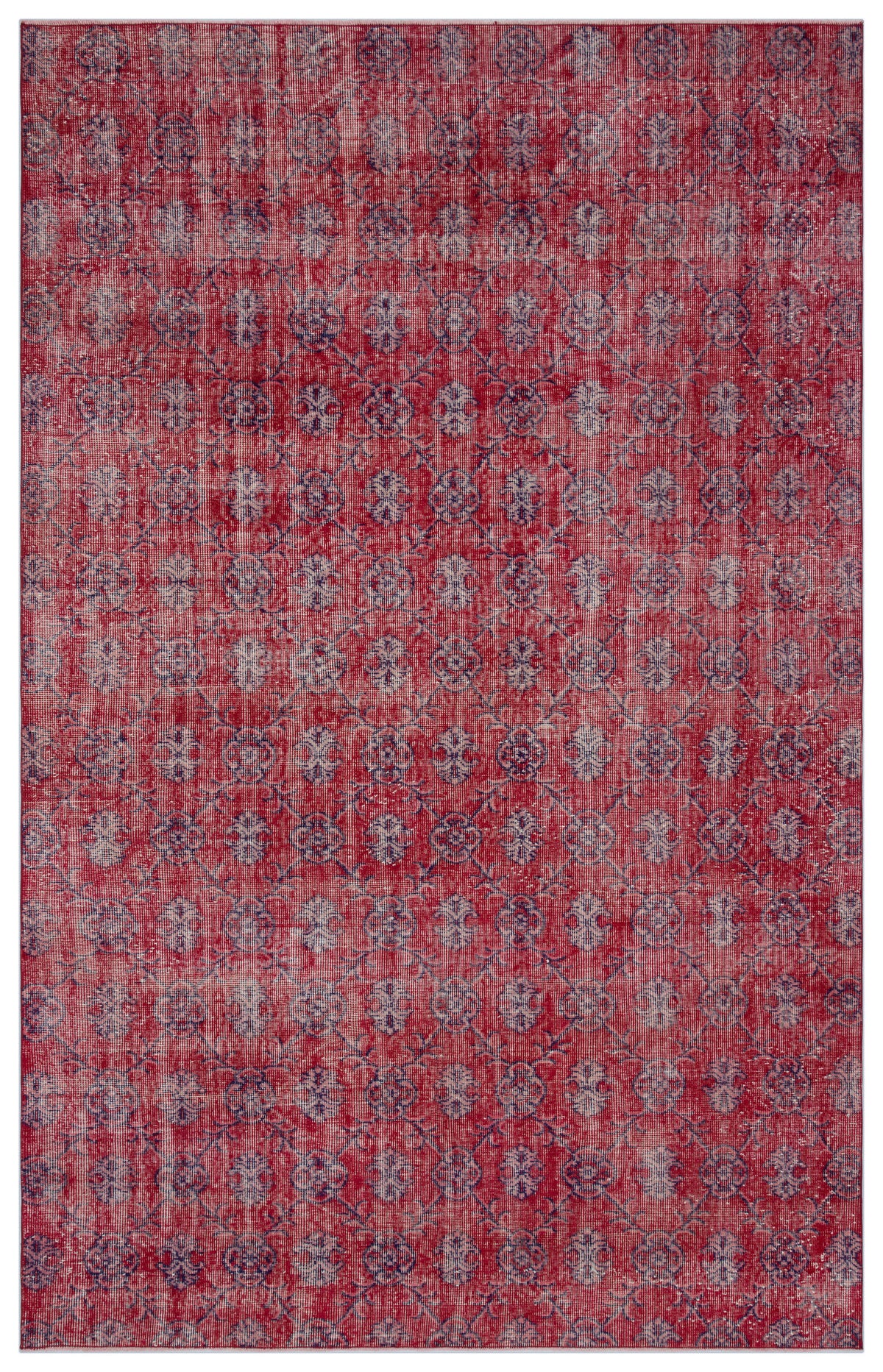 Naturel Over Dyed Vintage Rug 6&#39;5&#39;&#39; x 10&#39;0&#39;&#39; ft 196 x 305 cm