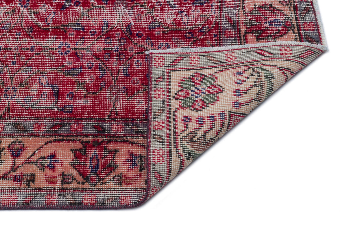 Naturel Over Dyed Vintage Rug 5&#39;2&#39;&#39; x 9&#39;1&#39;&#39; ft 158 x 277 cm