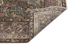 Naturel Over Dyed Vintage Rug 5'5'' x 8'9'' ft 164 x 267 cm