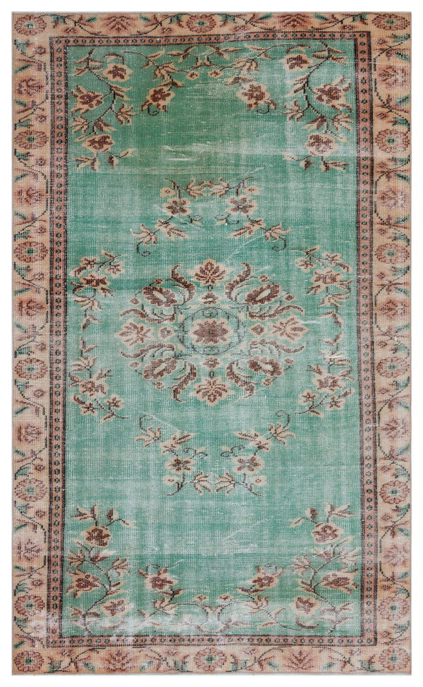 83.5×40 \"Green sea” ViNTAGE TURKiSH RUG 83.5×40 Green sea” ViNTAGE TURKiSH RUG