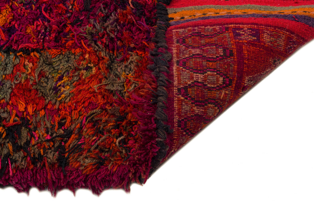 One-of-a-kind Hand Knotted Tulu Runner 3'7'' x 9'10'' ft 110 x 300 cm